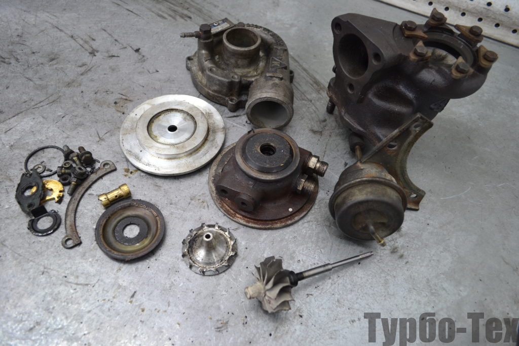 Турбокомпрессор Audi A4 5303-970-0029 в разобранном виде Турбина Audi A4 5303-970-0029 в разобранном виде